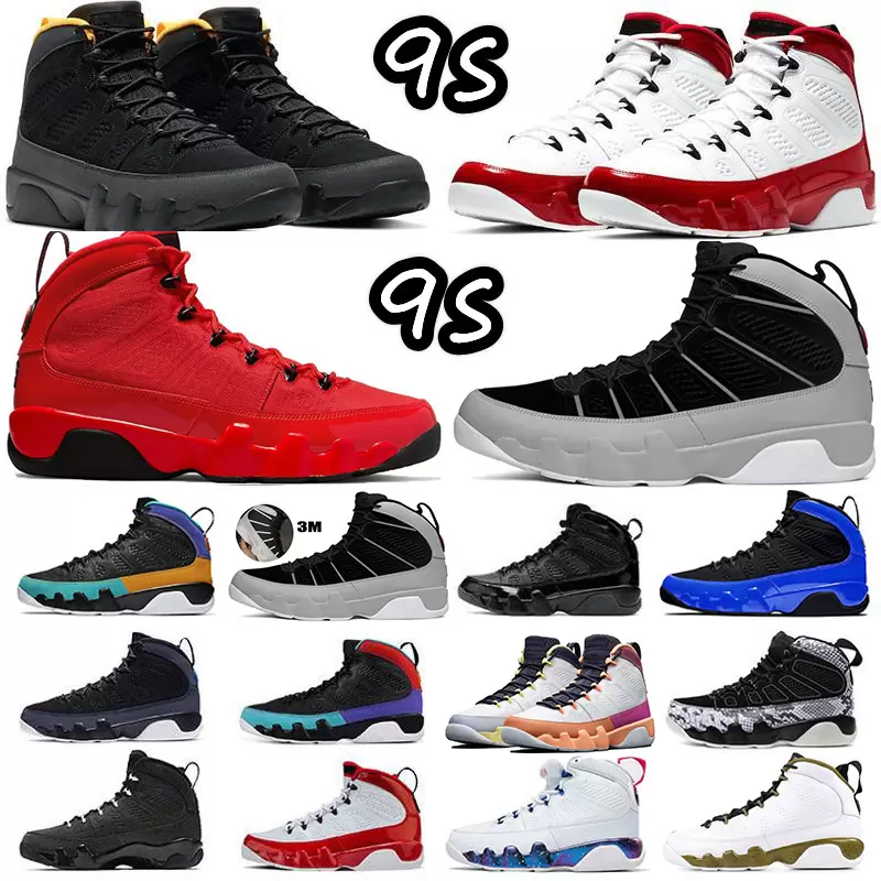 

2022 New Particle Grey 9 9s Mens Basketball Shoes Sneakers Change The World University Gold Gym Chile Red Racer Blue Anthracite Sports Trainers Size US 13, J14 (8)