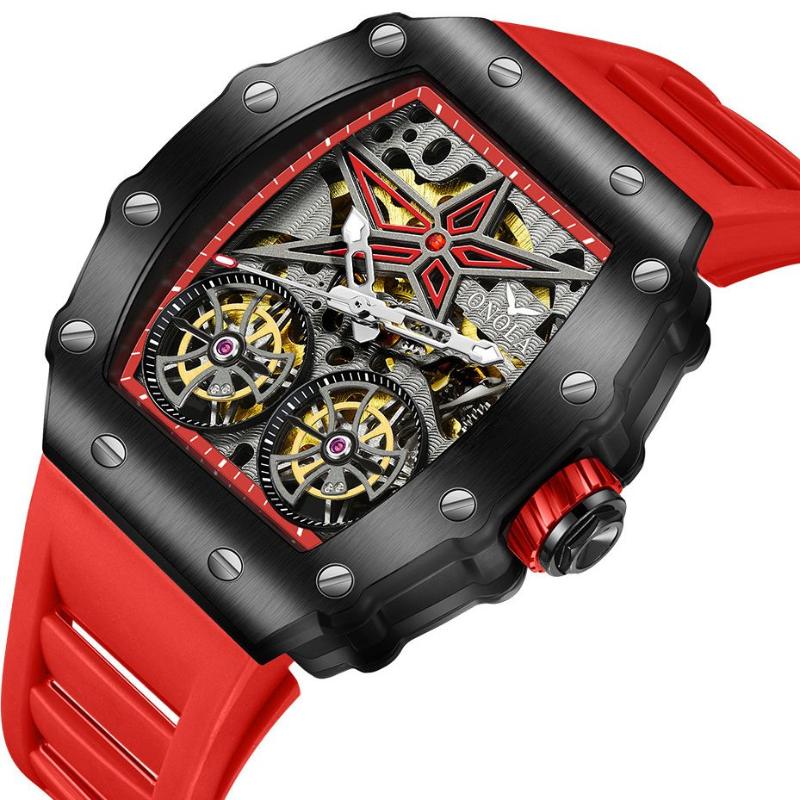 

Wristwatches 2022 Watch Men Automatic Mechanical Tourbillon Clock Fashion Sports Diving Swimming Waterproof Luminous Watches, 670575569371-4