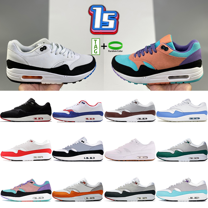 

Top 1 1s Running Shoes Men Sneakers Anniversary Aqua Orange Green Wolf Grey Black Mystic Dates Jewel White University Red Sports Trainers US 5.5-11, Shoe box