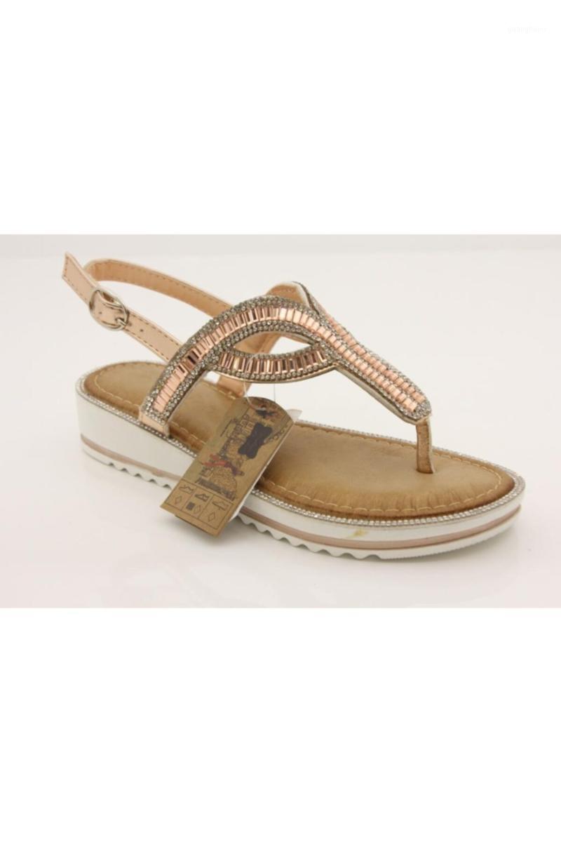 

Sandals Women's Yellow Thong 270 01, As pic