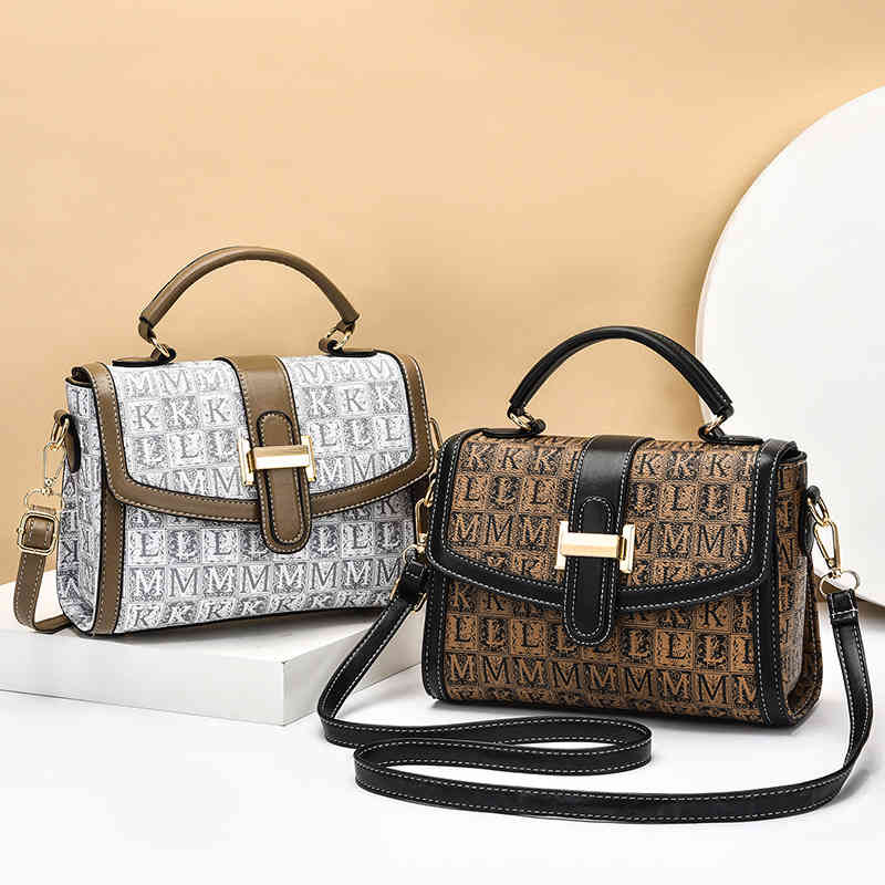 2022 New Designer Crossbody Bags Mini Messenger Shoulder Bucket Small Bag Women's Fashion Retro Letter Luxury Single HandBags