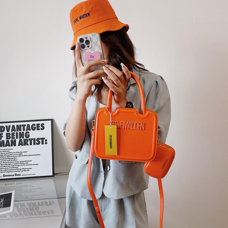 

Women's Bag Fashion PU High Texture Child Mother One Shoulder Messenger Bag Handbag, Blue