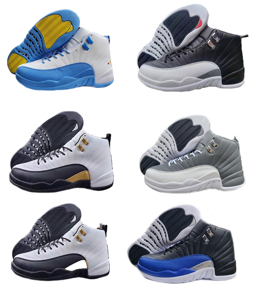 

sneakers 12 12s basketball shoes 2022 man kingcaps local boots online store Dropshipping Accepted Game Royal White jade University Blue Dark concord Michigan Taxi, Blue stone