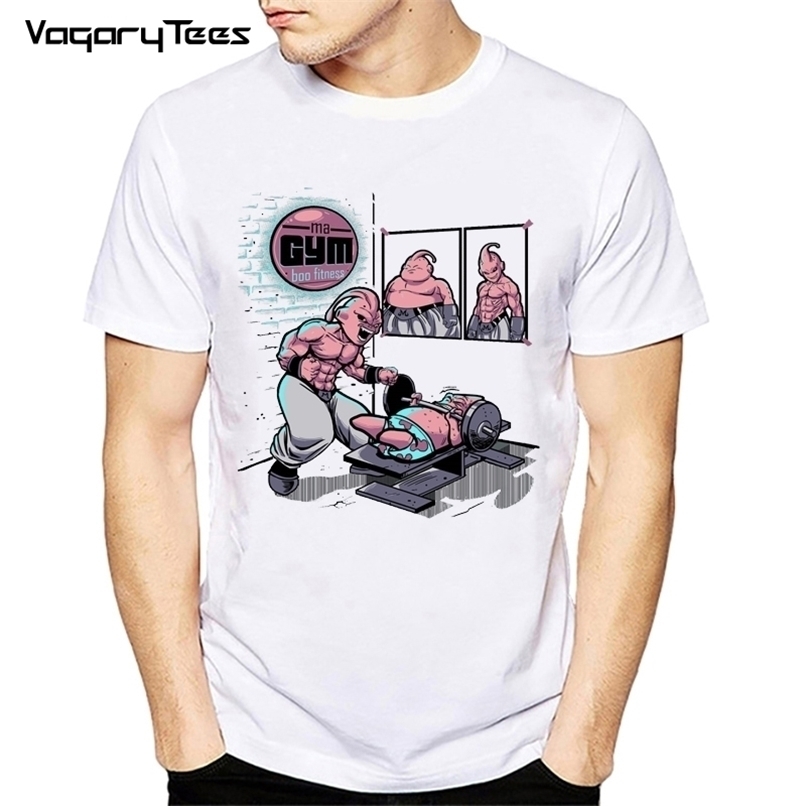 Anime Z TShirt Funny Manga Fitness tshirt Men's custom Cartoon Demon weight lifting tee shirt Camiseta 220520