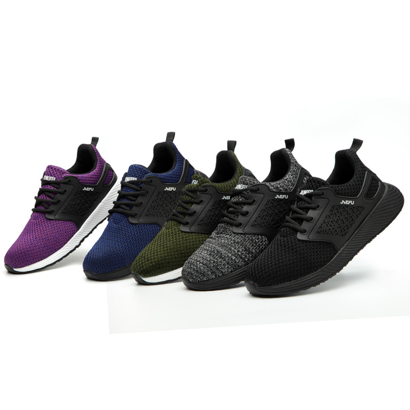 

Steel Toe Safety Shoes Puncture Proof Summer Men Women Breathable Mesh Work Shoes Industrial Security Steel Toe Shoes, 831 gray