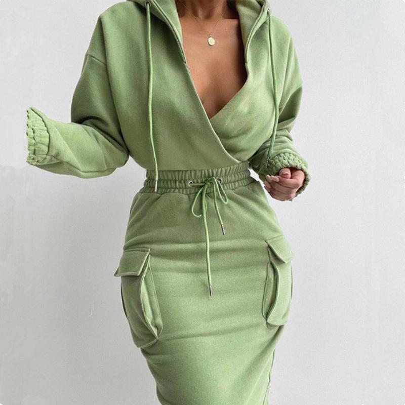 Robes décontractées automne pour femmes hiver
