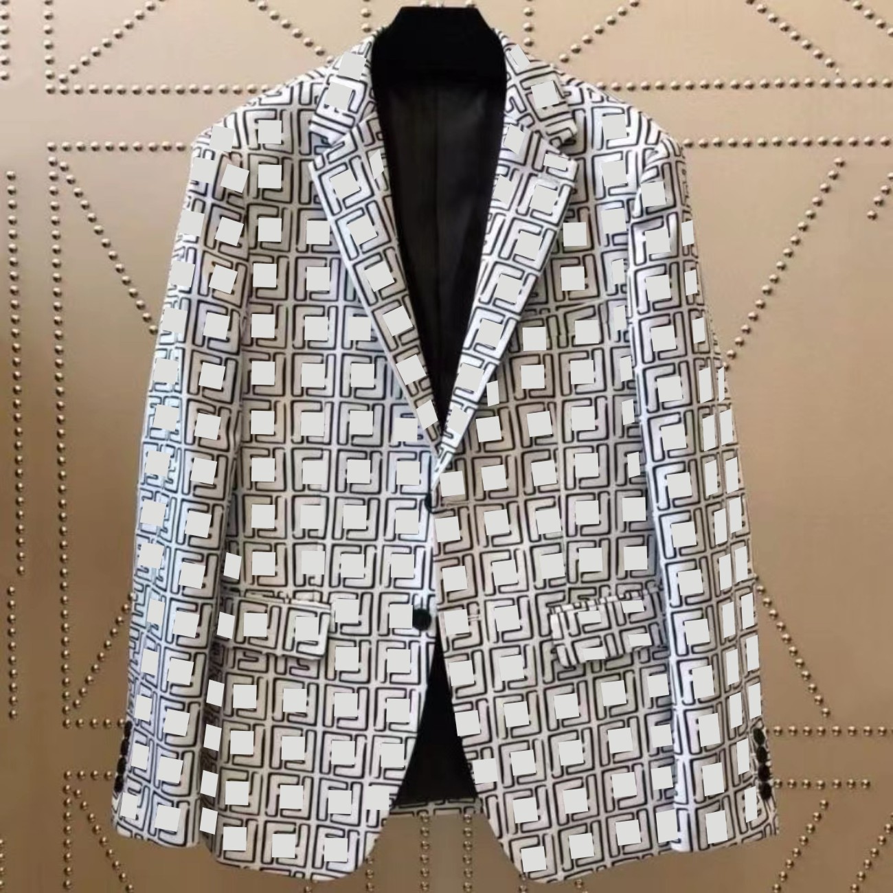 

Men' Suits Blazers Mens Blazer Italy Paris Luxury Jacket Brand Long Sleeve Jackets Suit Wedding Dress 96AN, Ivory