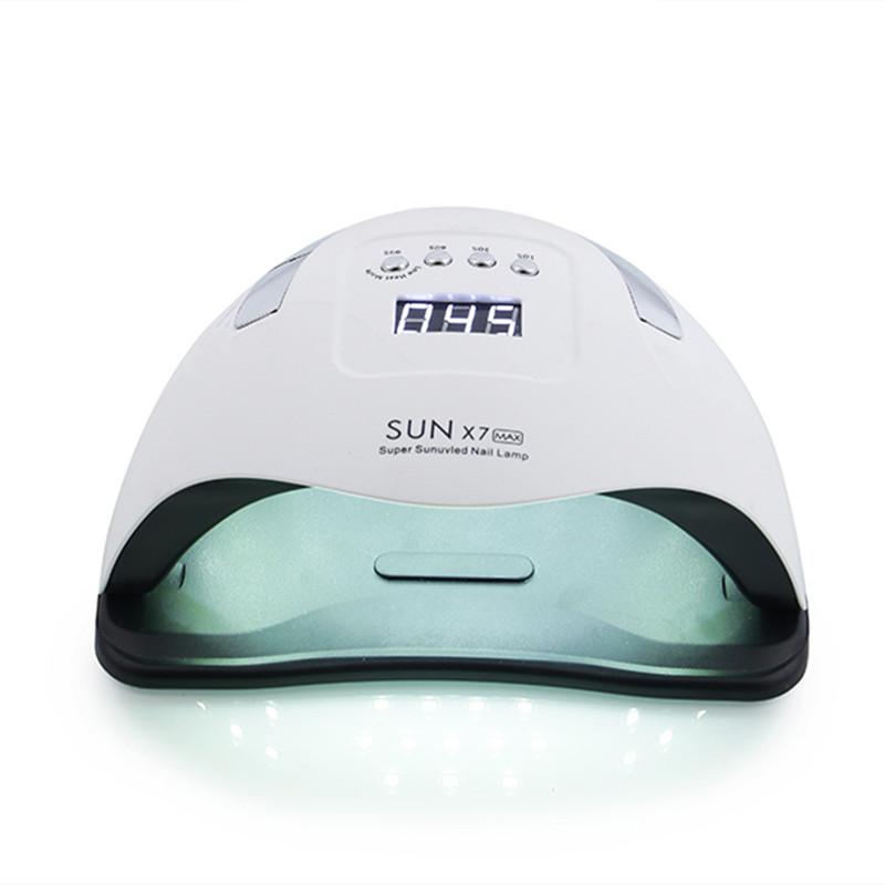 

Nail Dryers Professional SUN X10/X7 Max UV LED Lamp Manicure Apparatus Potherapy Quick Dry Gel Dryer, Sun x7 max
