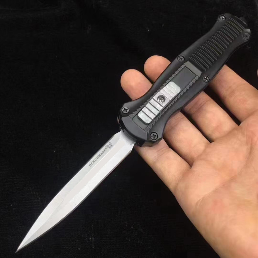 

Benchmade Infidel 3300 Pagan Automatic knives D2 Steel Machined EDC Pocket BM42 Tactical gear Survival knife with sheath BM 3310 3320 3400 3250 4600 Tools