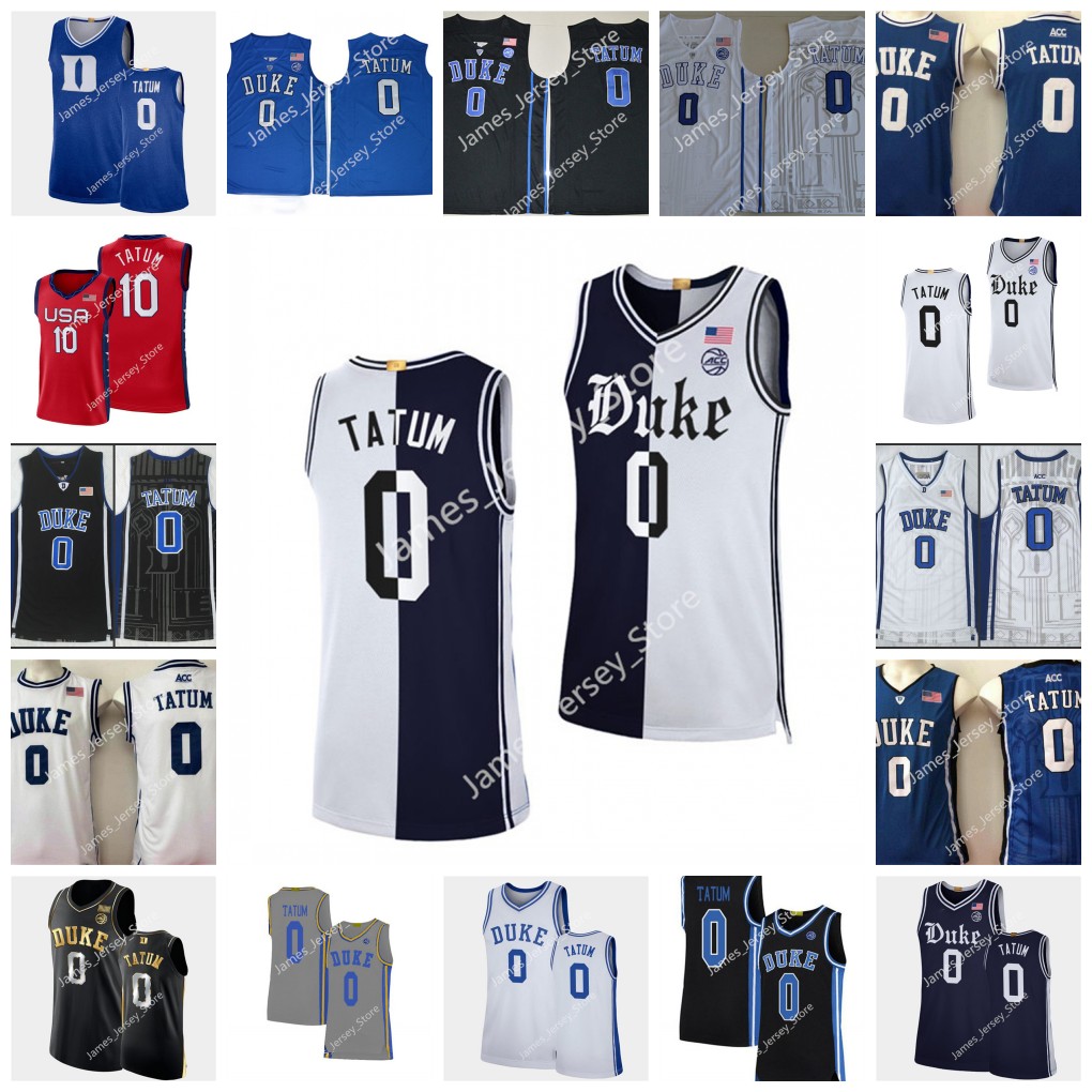 

0 Jayson Tatum Jersey 2022 NCAA Duke Blue Devils Stitched Basketball Jersey DukeBlue Devil College Wears TatumJerseys JaysonTatum Wear, Jayson tatum jerseys