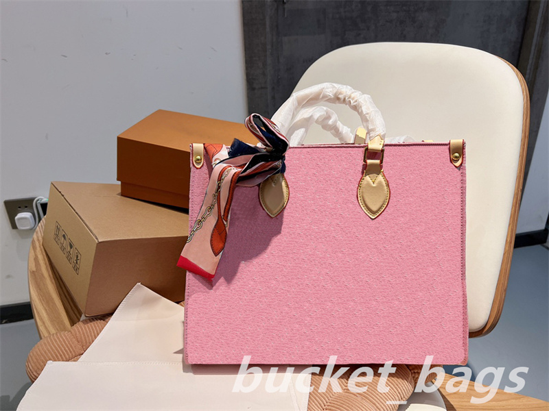 

Fashion Bags Totes Shoulder Bag Wallet Crossbody Purse Full Letter Print Pink All-Match Patchwork 2022 Luxury Designers Clutch Shopping Hand Bags Leather Handbag