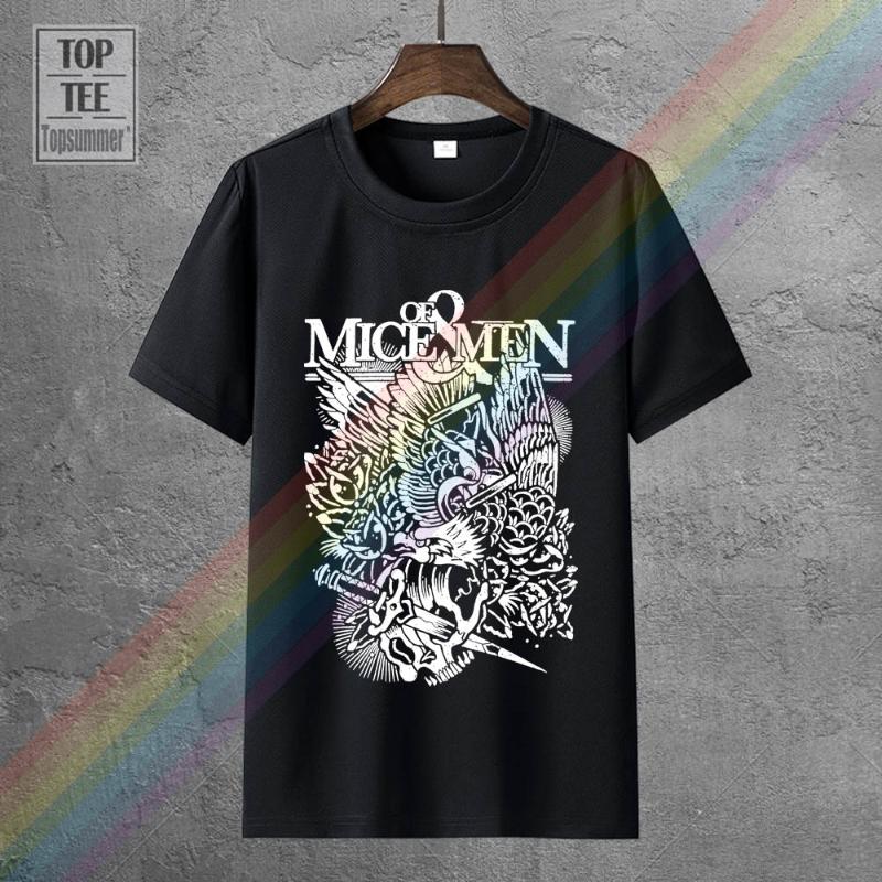 

Men's T-Shirts Of Mice And Men Eagle Official Shirt S M L Xl Xxl T Tshirt, 0013108-black