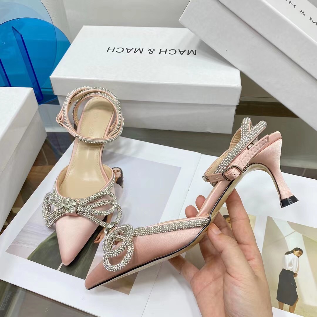 Summer new style sandal heel shoes pointed rhinestone bow tie cross strap satin French minority covered head flat sandals single shoe women 06