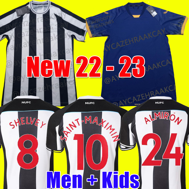 

Newcastle Soccer Jersey WOOD NUFC 21 22 23 BRUNO G. WILSON SHELVEY ALMIRON 2021 2022 2023 Away Black TRIPPIER Football Shirt MAXIMIN Men kit Kids Equipment, Yellow