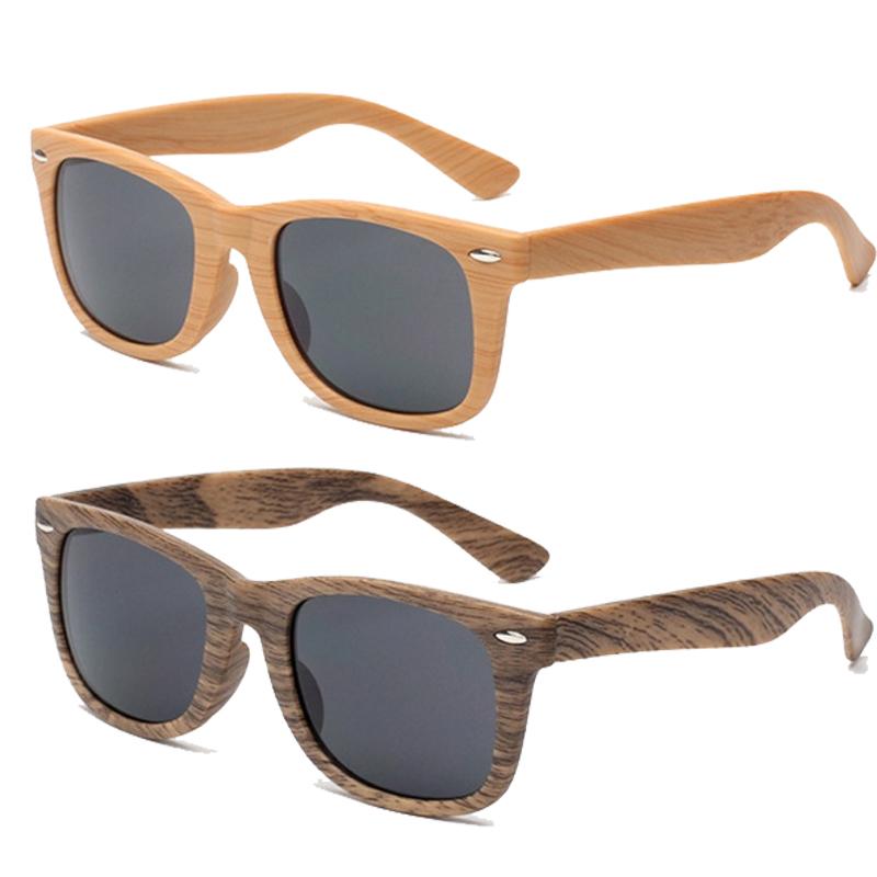 

Sunglasses Bamboo Wood Square Woman Vintage Brand Designer Sun Glasses Female MEN Fashion Rivet Mirror Driving Oculos De SolSunglasses