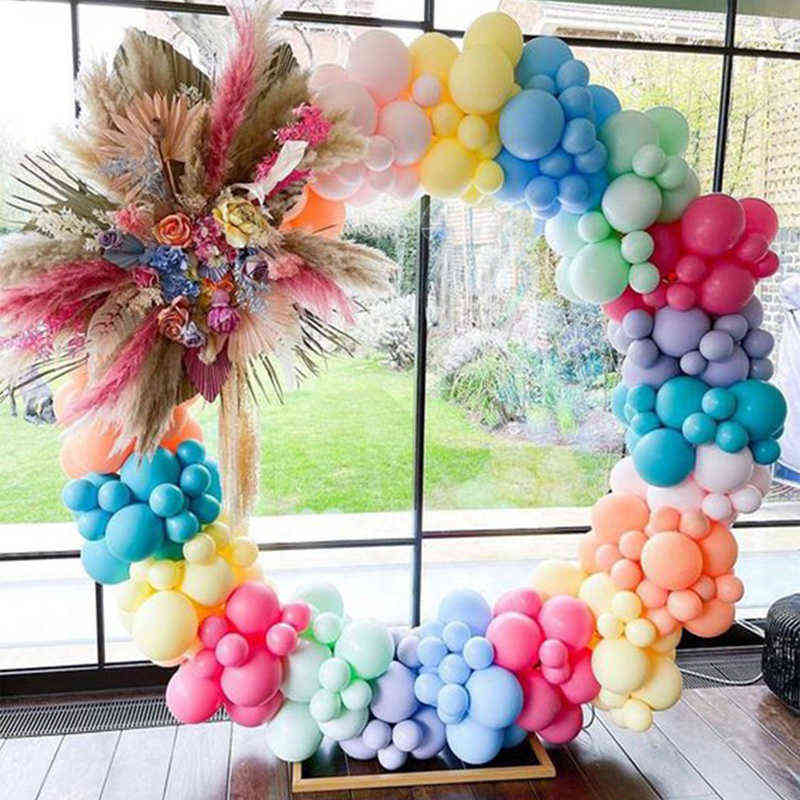 

150cm Round Balloon Arch Garland Holder Balloons Circle Stand Ballon Wreath Bow Christmas Wedding Birthday Party Background Deco G220419