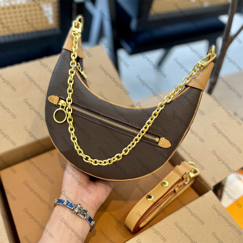

Woman Designer Luxury Vintage LOOP Bag Shoulder Bags underarm Handbag hobo Bags High Quality M81098 Crossbody Purse Pouch, Shipping link