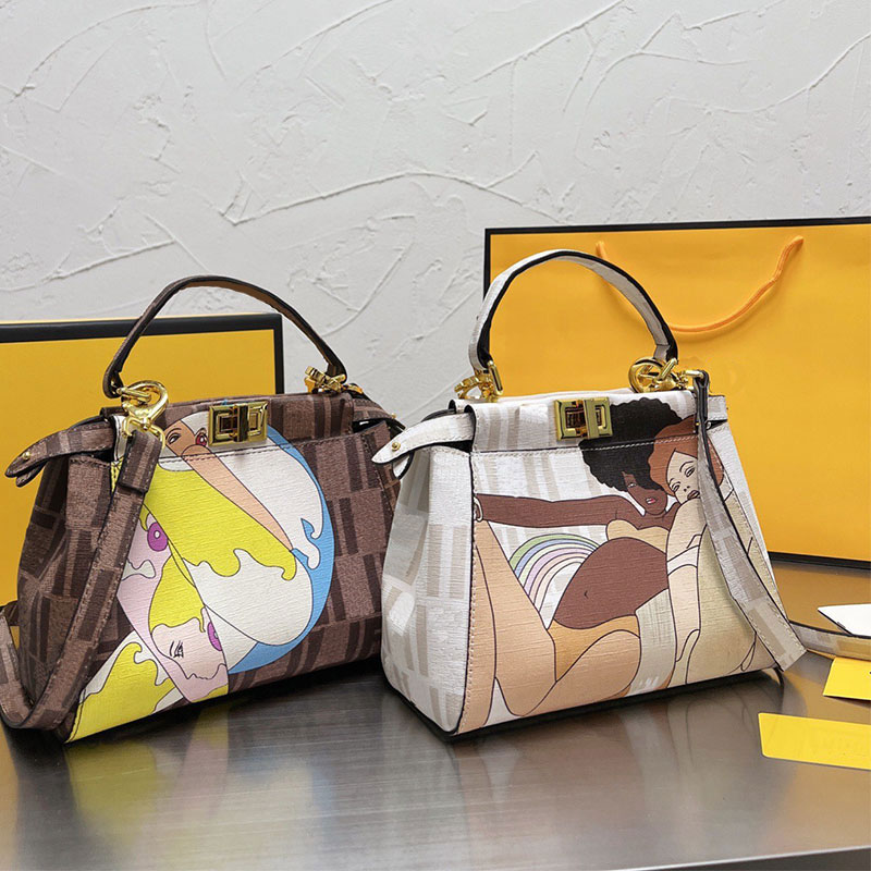 

Handbags Purse Tote Bag Crossbody Shoulder Bags Rotary Lock Removable Strap Classic Fashion Letters Genuine Leather Gold Metal Interior Compartment Pocket