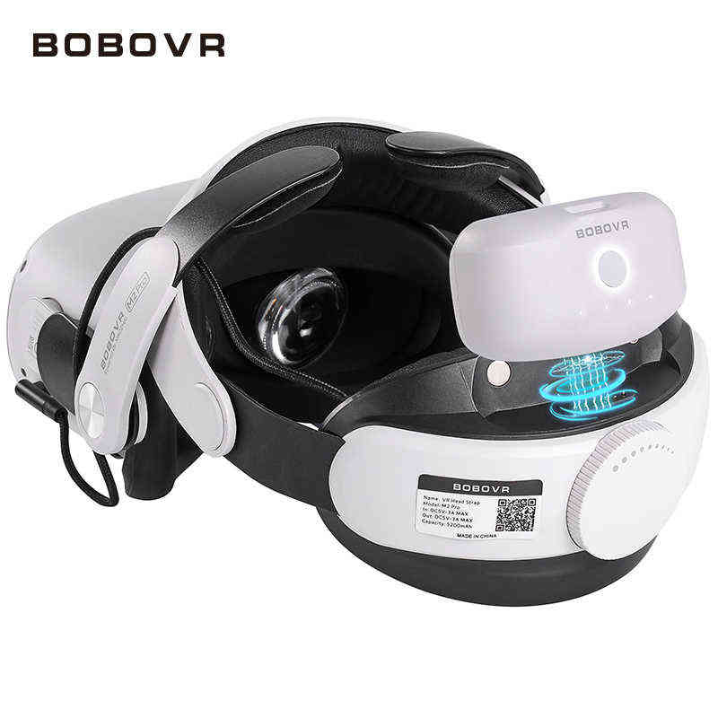 

BOBOVR M2 Pro Strap with Battery For Oculus Quest 2 VR Headset Halo Strap Battery Pack C2 Carry Case F2 Fan For Quest2 Accessory H220422