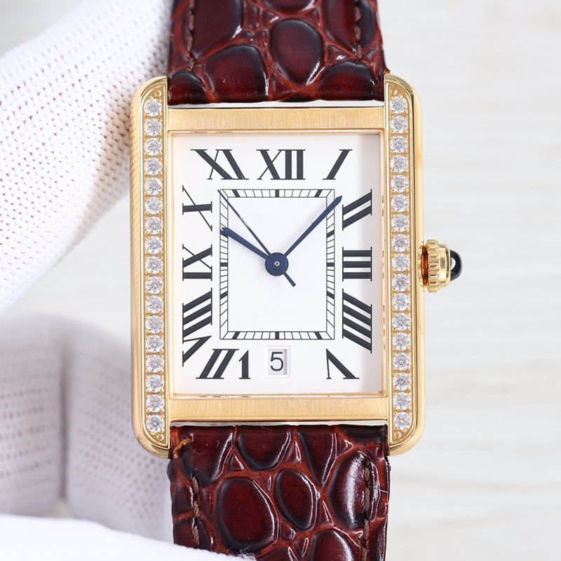 

Mens Watch Automatic Mechanical Watches Life Waterproof Fashion 31x40mm Business Classic Wristwatches Stainless Steel Case For Men Wristwatch Montre De Luxe, Color1