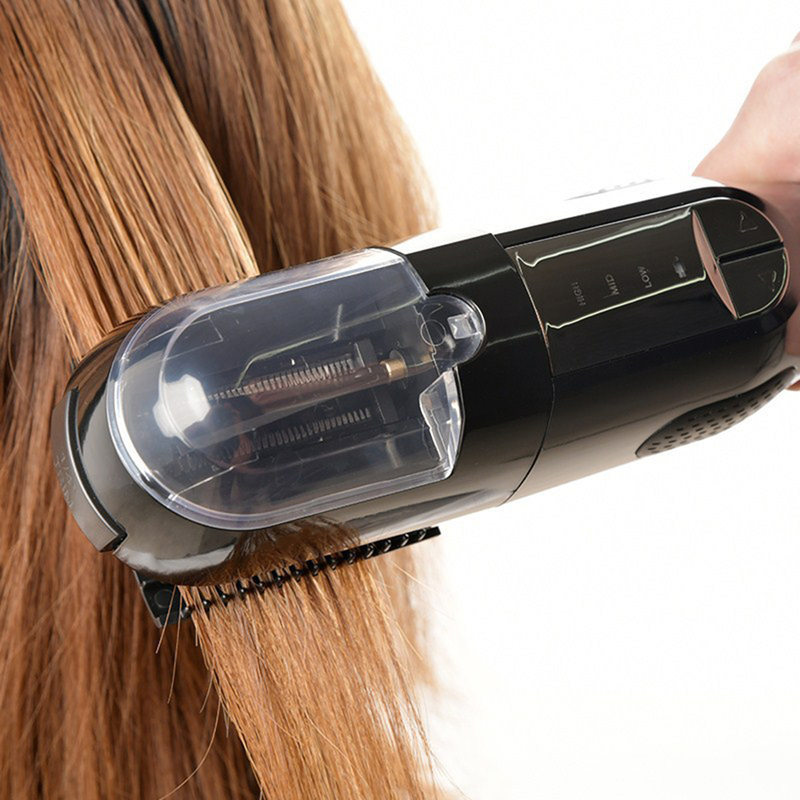 

Split Ends Remover Hair Trimmer for Dry Damaged and Brittle Professional Automatic Trim Cordless Cutting Wireless Charging 220531