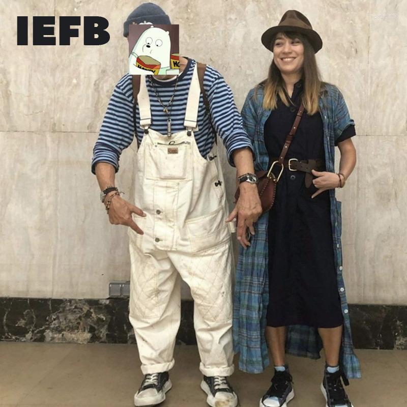 

Men's Jeans Belt Workwear Jumpsuit Men's Fashion Multi Pocket One-piece Trousers 2022 Loose Green Beige Sleeveless Overalls 9Y7822Men's, Blue