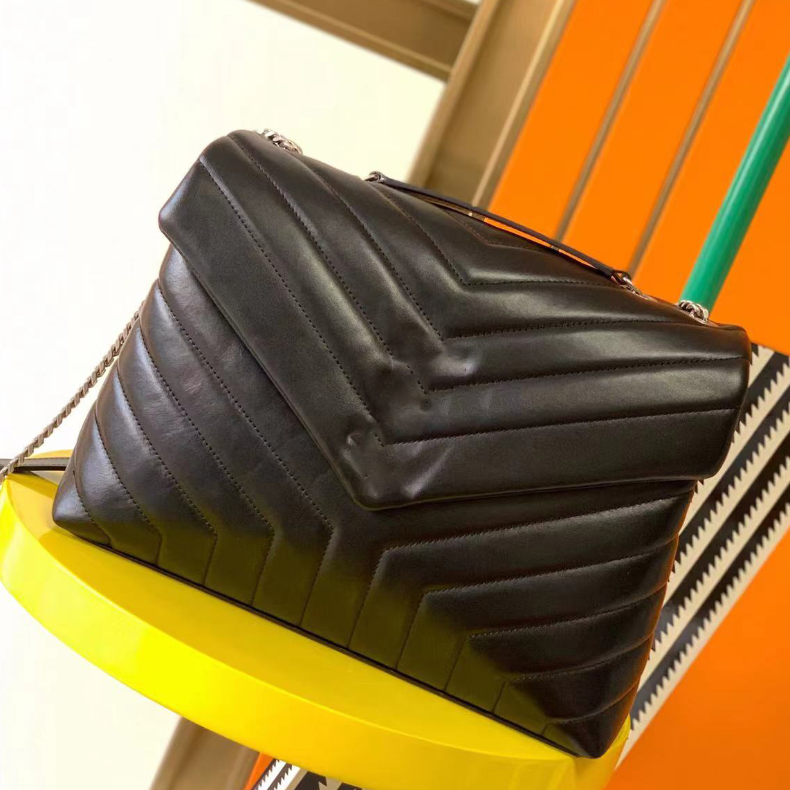 

top 5A Luxury designer handbags LOULOU PUFFER BAG shoulder bag Quilted Lambskin Handbag High Quality Women's Bags Medium large size chain bag jersey crossbody, Customize