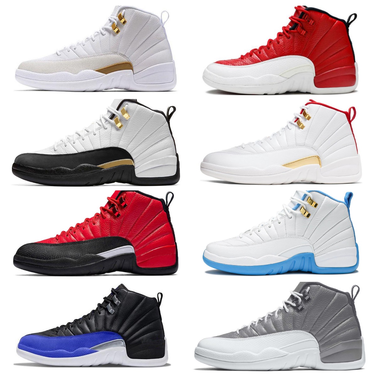 

Jumpman 12 Mens Basketball Shoes 12s Playoffs Royalty Taxi Stealth Reverse Flu Game Hyper Royal Twist Utility Dark Concord University Blue Trainers Sports Sneakers, Bubble package bag