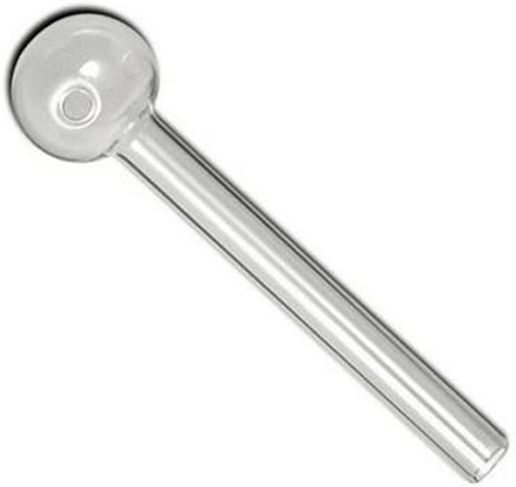 

Thick Pyrex Clear Glass Pipe Oil Burner 12cm 4.7inch Colorful Tube Wax Burning smoking water pipes