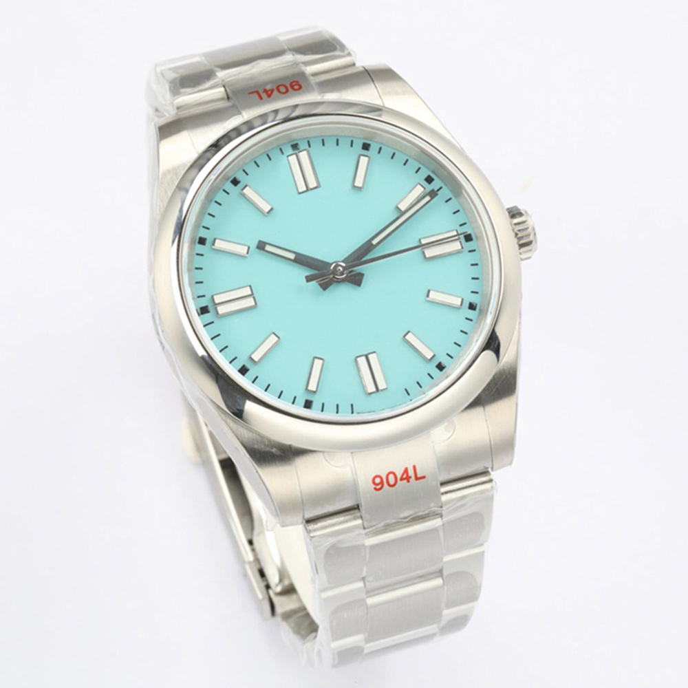 

Classic Watch Mens Automatic Mechanical Watches 41mm Luminous Stainless Steel Bracelet Business Wristwatches Montre de Luxe Waterproof Wristwatch, Colour 8