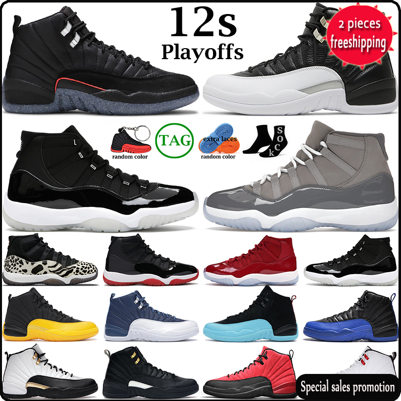 

2022 mens basketball shoes 12s 12 Playoffs Royalty Taxi Utility Grind University Gold Cool Grey Bred Concord Legend blue Bright Citrus men women NB, 47
