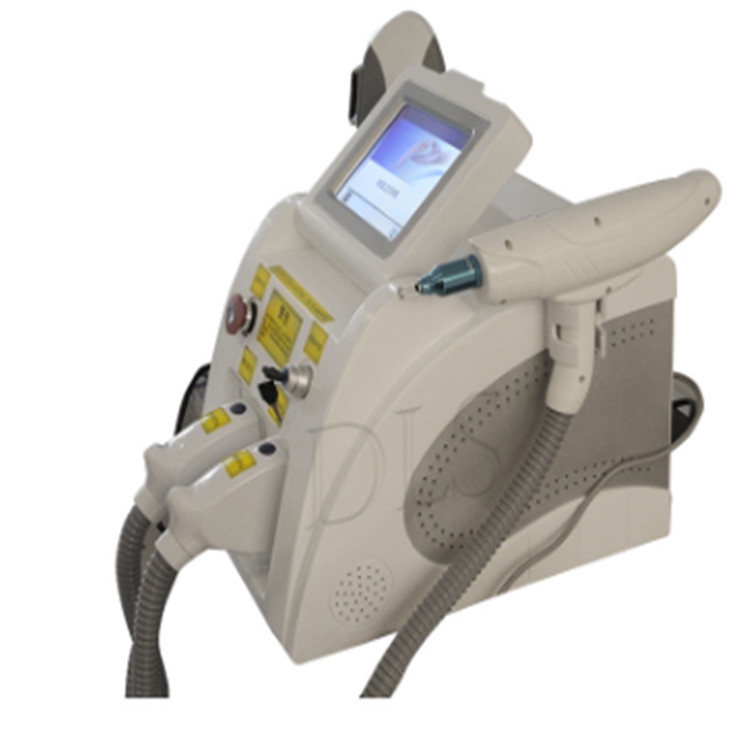 Portable 2 en 1 opt beauté multifonction machine laser épilation rf nd yag laser IPL machine laser
