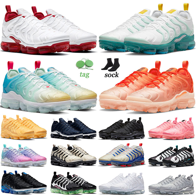 

2022 OG Tn Plus Since Running Shoes Size 13 Cherry Orange Gradients Knicks Vibes Magenta University Gold Pastel for Men Women Outdoor Sports Sneakers 36-47, C51 36-40 pink purple gradient