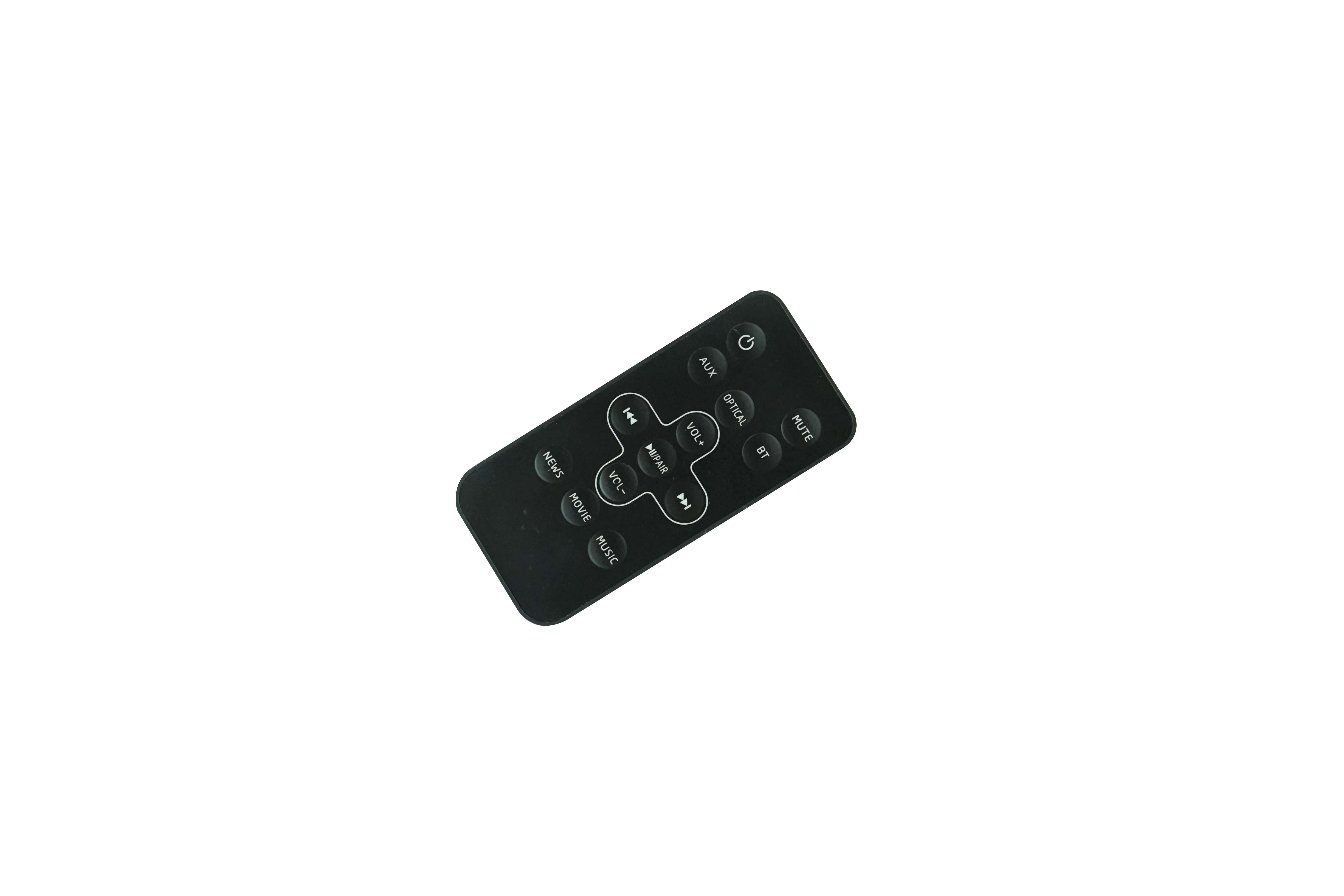 

Replacement Remote Control For Toshiba TRM-SBX1000 TY-SBX1000 TRM-SBX210 TY-SBX210 TRM-SBX130 TY-SBX130 TY-SBX130B 2.0 2.1 Channel Bluetooth Soundbar Sound Bar System