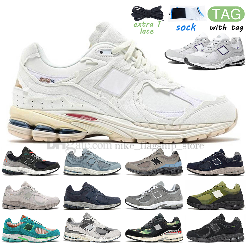 

2002r men women designer shoes Protection Pack Sea Salt Rain Cloud Phantom Beauty And Youth outdoor trainer sneaker, # 28