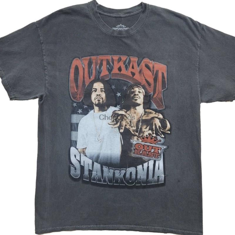 

Men' T-Shirts Mens Outkast ATL Stankonia Andre 3000 Big Boi Rap Grey Hip Hop Retro T-Shirt Tee, Men-darkpurple
