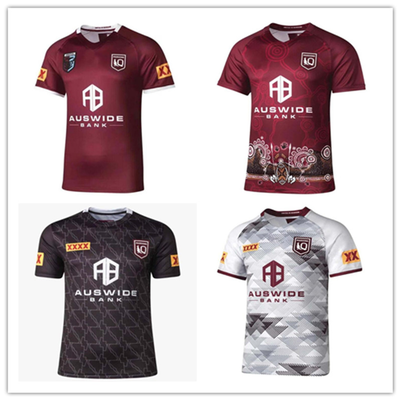 

2022 National Rugby League Queensland QLD Maroons Malou jerseys OF ORIGIN Rugby jersey shirt size S - 3XL top quality, 14