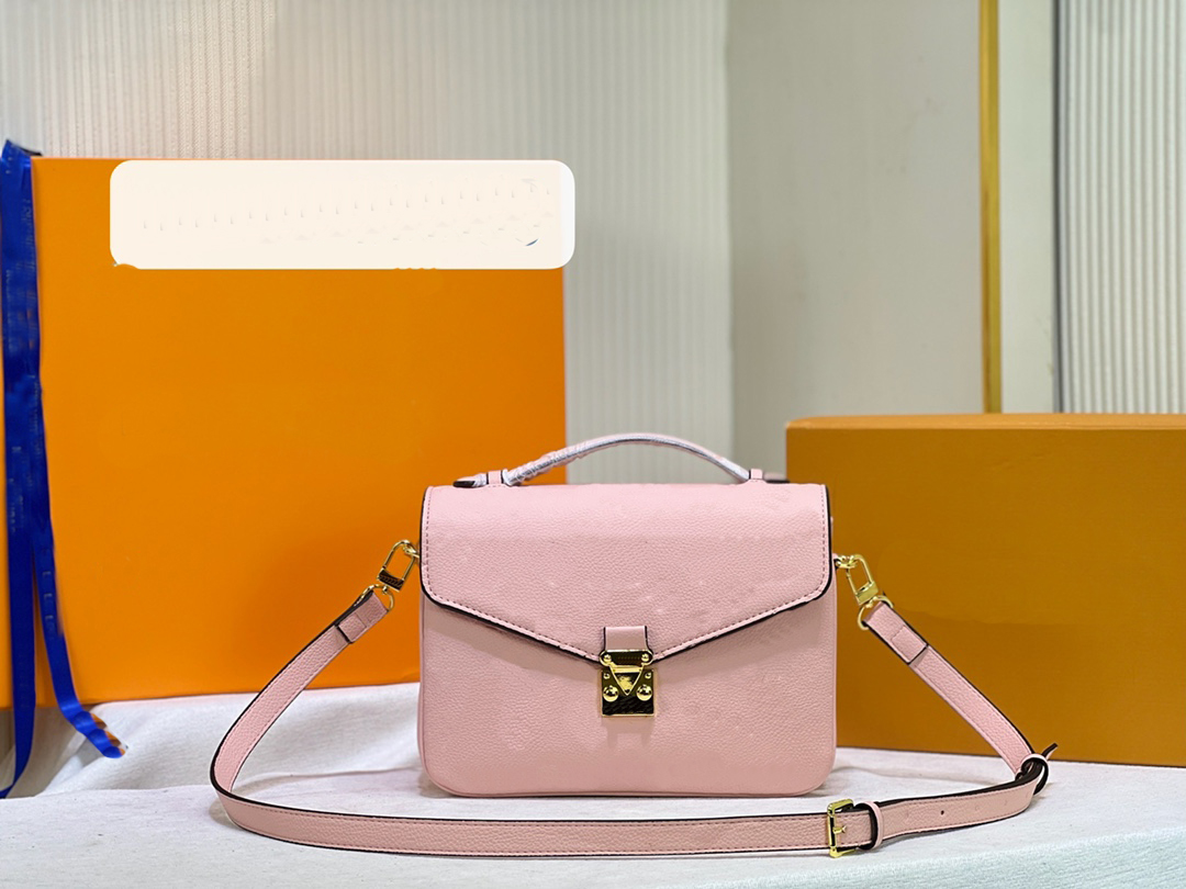 

The single shoulder bag Stock High quality Luxurys Designer Handbags Women Bags Fashion Ladies Bag Female Tote handBag, 40780#rice white embossing