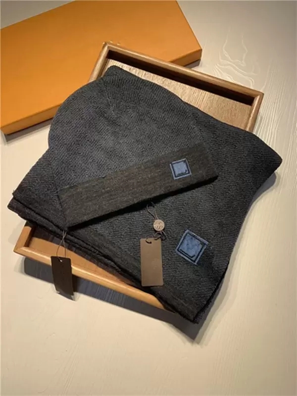 2021 Wool Scarfs Winter Luxury 100% Cashmere Scarf Men Women High End Designer Classic BOversized ig Letter pattern Pashmina shawl Scarves New Gi