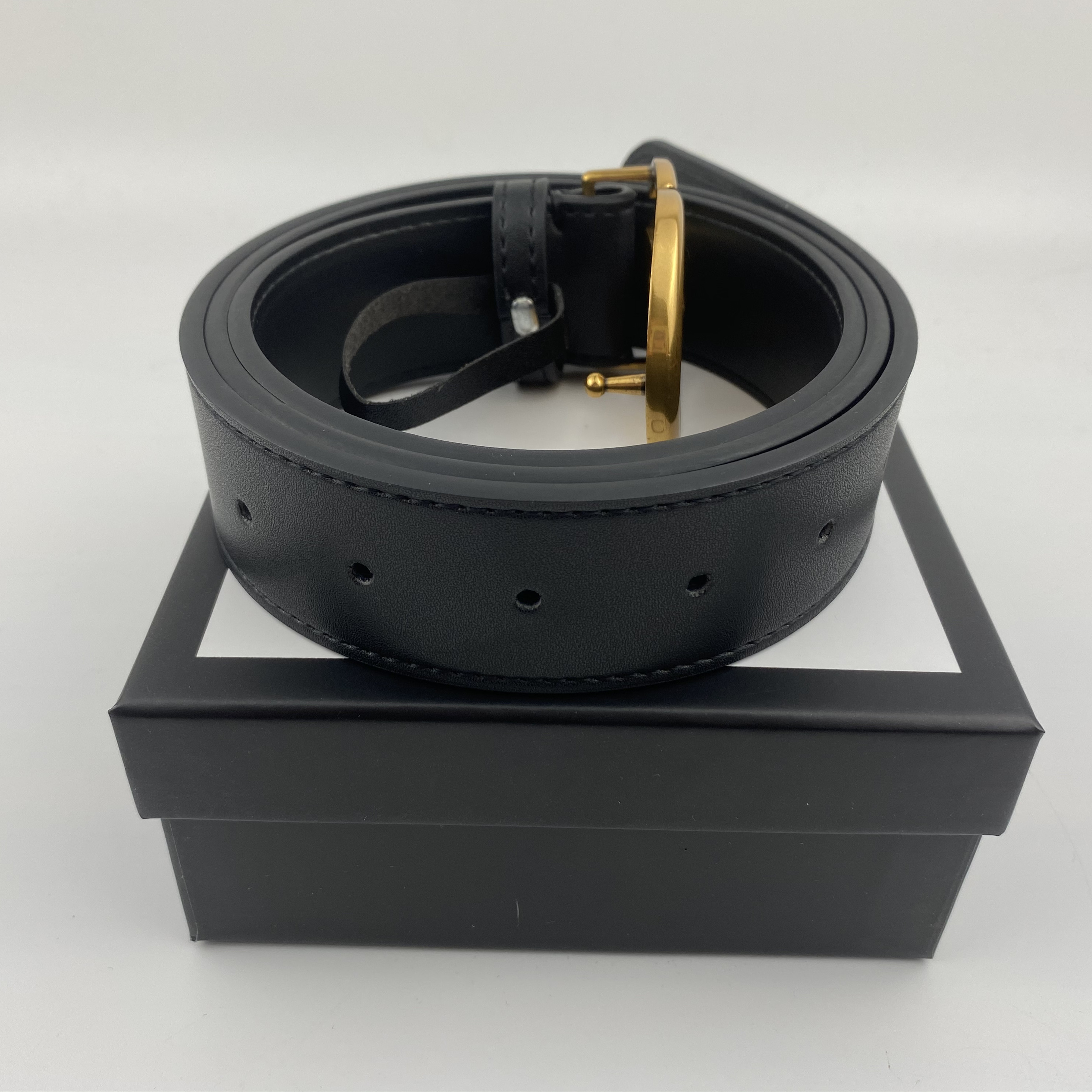 

Men Designers Belts Women Waistband Ceinture Brass Buckle Genuine Leather Classical designer womens Belt Highly Quality Cowhide Width 3.8cm With Box