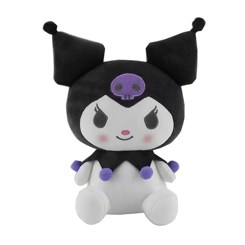 

New retail model 2022 Stuffed Animals 25cm Five types Wholesale Cartoon plush toys Lovely kuromi dolls, As shown