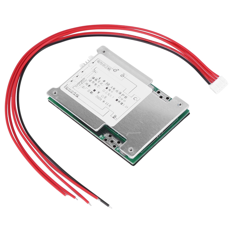 

4S 12V 50A BMS PCB Protection Board Inverter UPS Battery with Balance for LiFePo4 LiFe 18650 Iron Phosphate Battery Cell