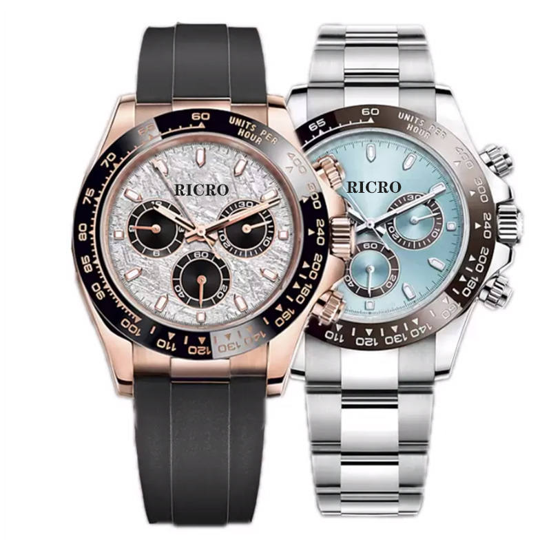 

Men's automatic mechanical watch 40MM stainless steel 316 fine steel multi-functional movement, Waterproof