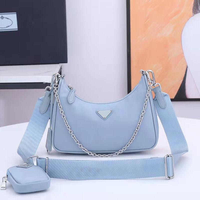 

Designer Nylon bags Top Quality Canvas Shoulder Bag Sacoche Messenger Bags Classic Womens Handbag Premium 3-in-1 Wallet