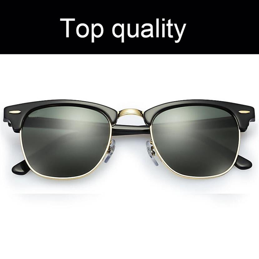

Designer Sunglasses Mens Women Sunglasses Club Sun Glass Uv Protection Glass Lenses with Black or Brown Leather Case, All Retailin246p