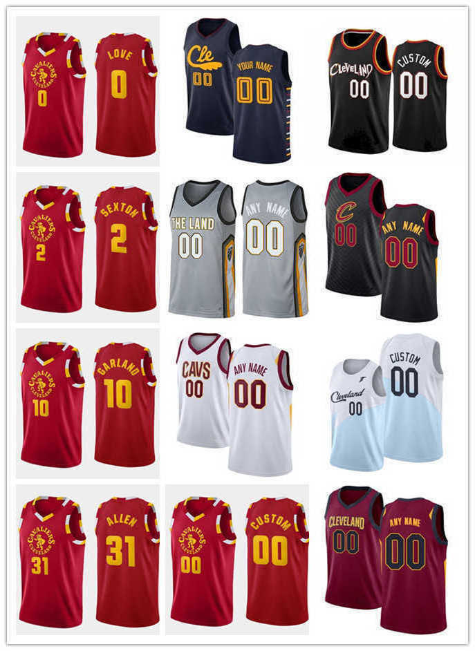 

75th Custom Men Women Youth Cleveland''Cavaliers''Kevin 0 Love Collin 2 Sexton Darius 10 Garland Jarrett 31 Allen Basketball Jerseys, Purple