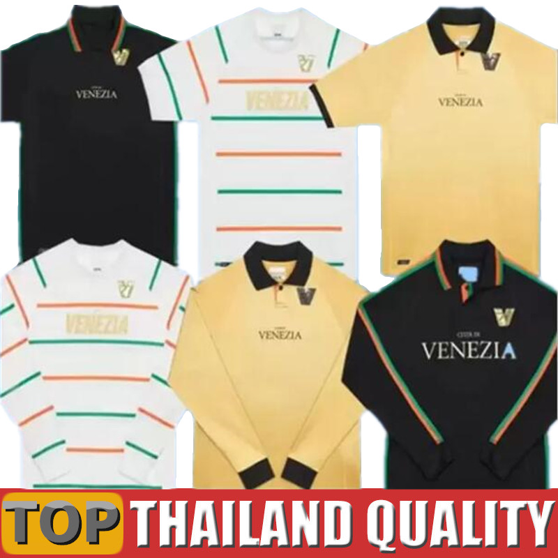 

22 23 Venezia Soccer Jerseys HENRY Long Sleeve home Black Away White 3rd Gold ARAMU VACCA JR TESSMANN Venice Maglia 2022 2023 BUSIO JOHNSEN CUISANCE Football Shirts, 2022 home ls - men