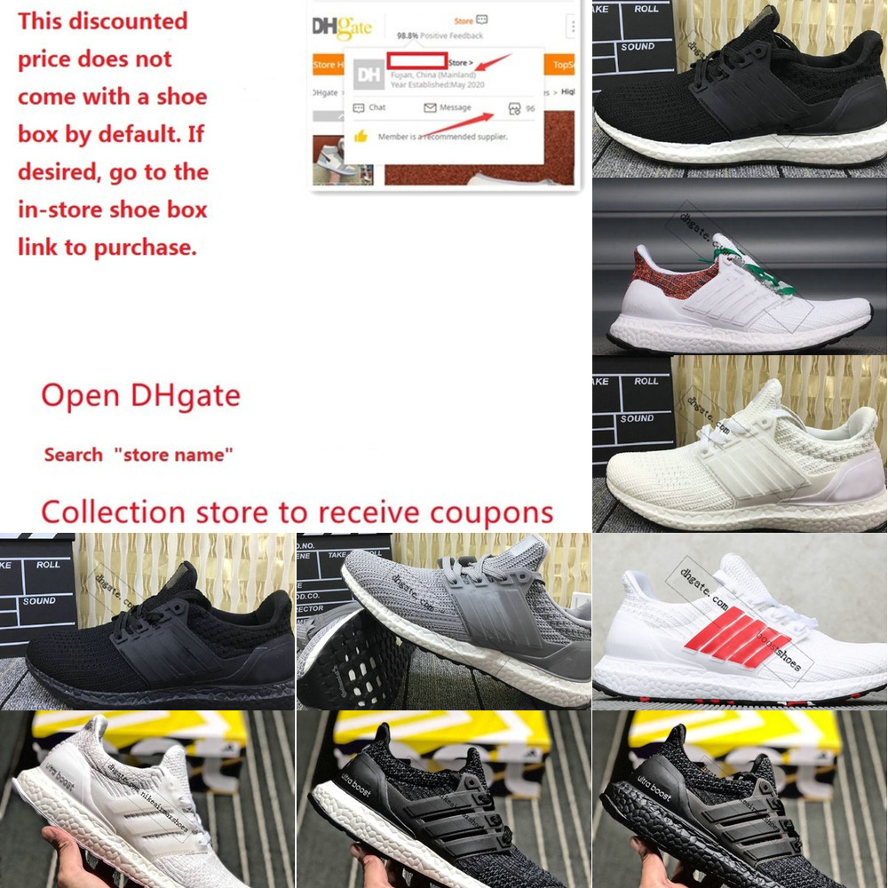 

dunkUltraboosts Running Shoes Men Women Ultra 4 Triple Black Core White Ash Pearl Solar Grey Orange Global Currency Gold Metallic Run Chaussures2022, 2#