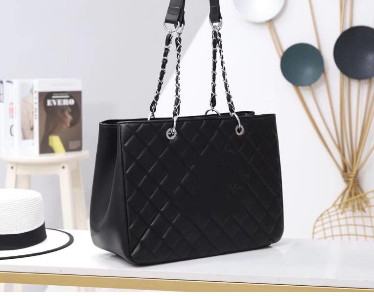 

Shopping Bags large capacity tote package handbag women 2022, Black