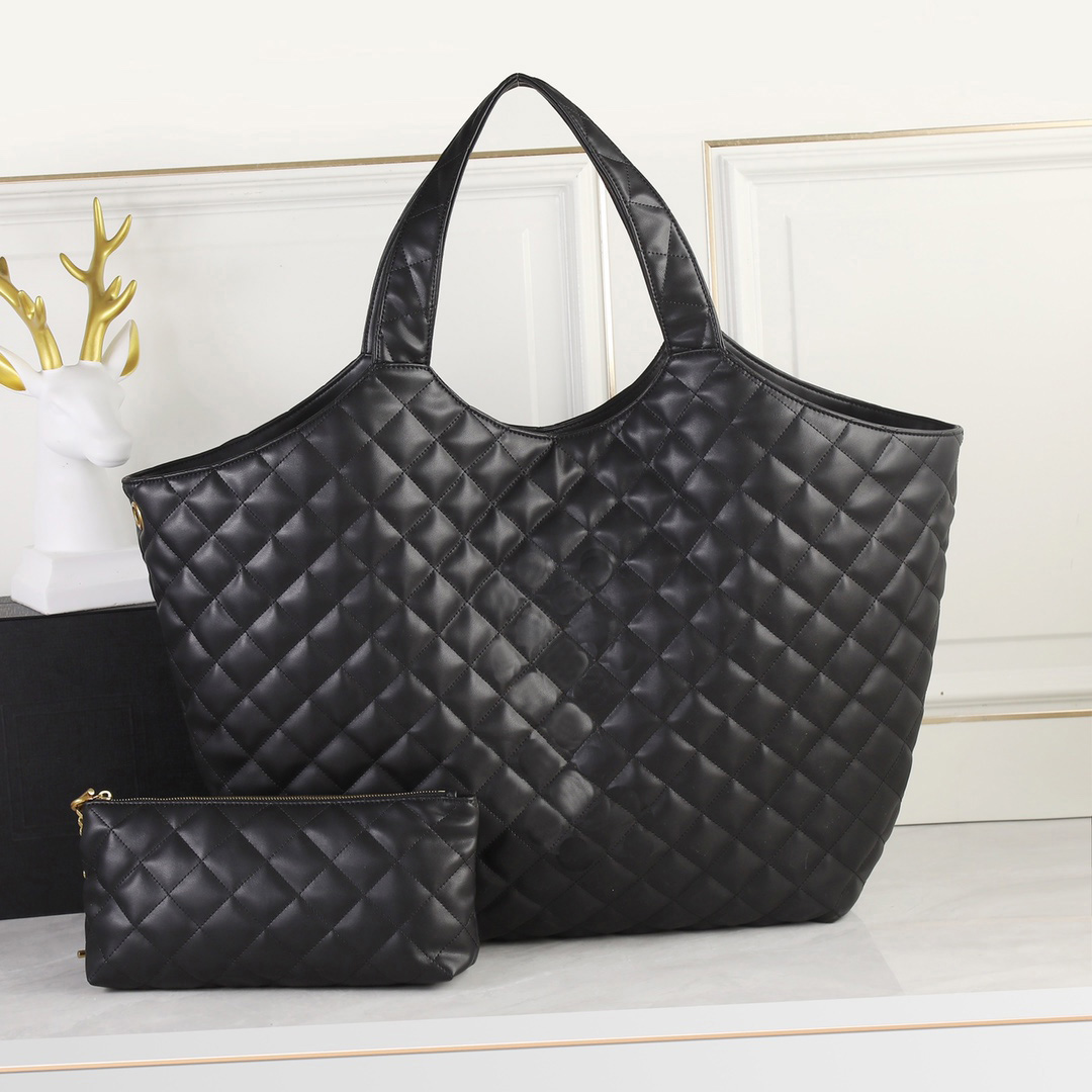 

2022 fashion handbag shopping bag luxury practical large capacity leather designer travel bag AAA quality m698651, Black